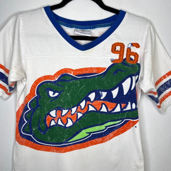 UofFL Gator shirt Top Large University Of Florida Football Size Small - Picture 2 of 11